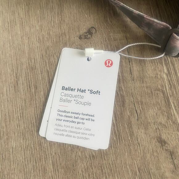 NWT Lululemon Baller Hat Soft Intersperse Pink Multi Moisture Wicking One Size‎ - Picture 4 of 10
